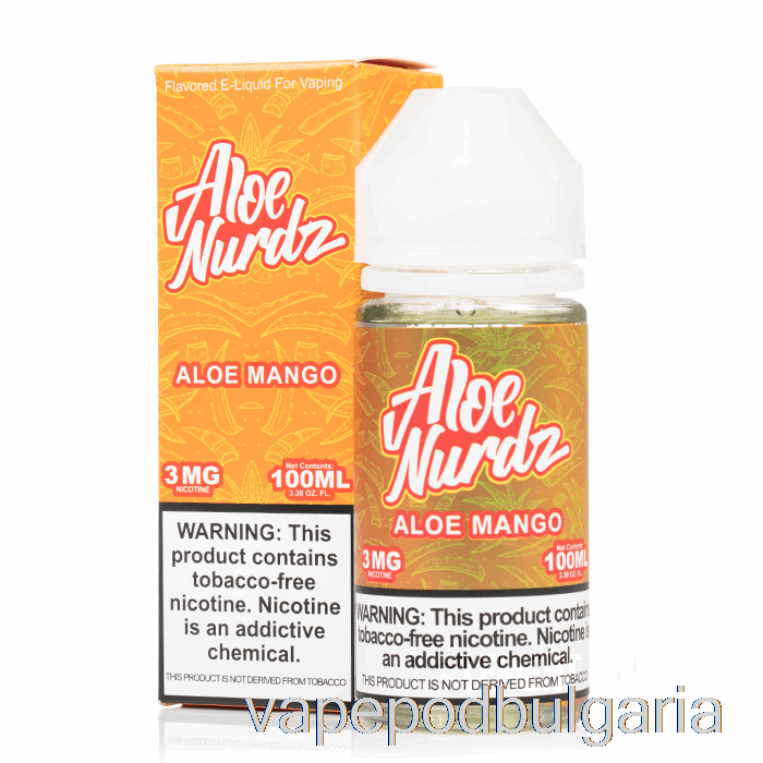 Vape Bulgaria Aloe Mango - Cloud Nurdz - 100ml 6mg